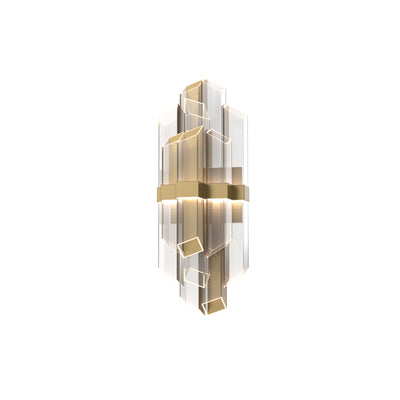 Alora - WV318010TG - LED Bathroom Fixture - Rowland - Titanium Gold