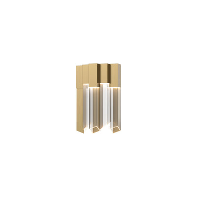 Alora - WV318712TG - LED Bathroom Fixture - Rowland - Titanium Gold