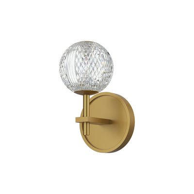 Alora - WV321201NB - LED Bathroom Fixture - Marni - Natural Brass