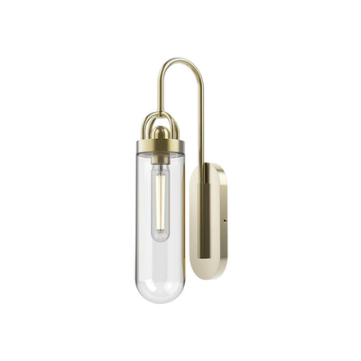 Alora - WV361101BB - One Light Bathroom Fixture - Lancaster - Brushed Brass