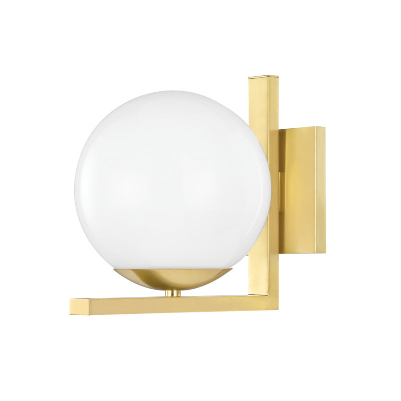 Hudson Valley - 5081-AGB - One Light Wall Sconce - Tanner - Aged Brass