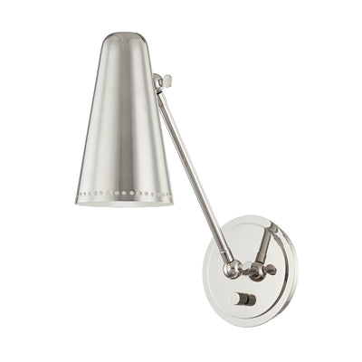 Hudson Valley - 6731-PN - One Light Wall Sconce - Easley - Polished Nickel