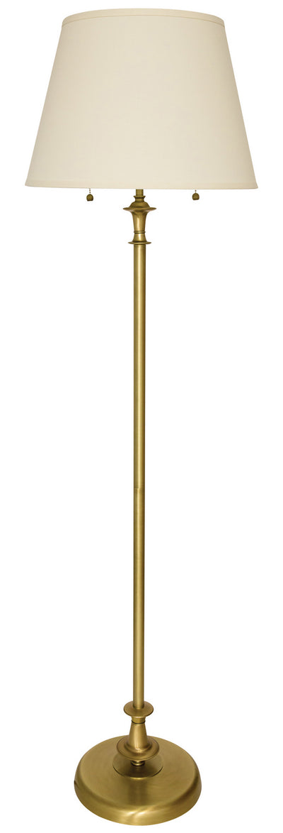 House of Troy - RA300-AB - Two Light Floor Lamp - Randolph - Antique Brass