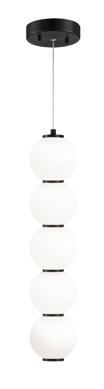 Matteo Lighting - C82406OB - One Light Pendant - Dango - Oxidized Black