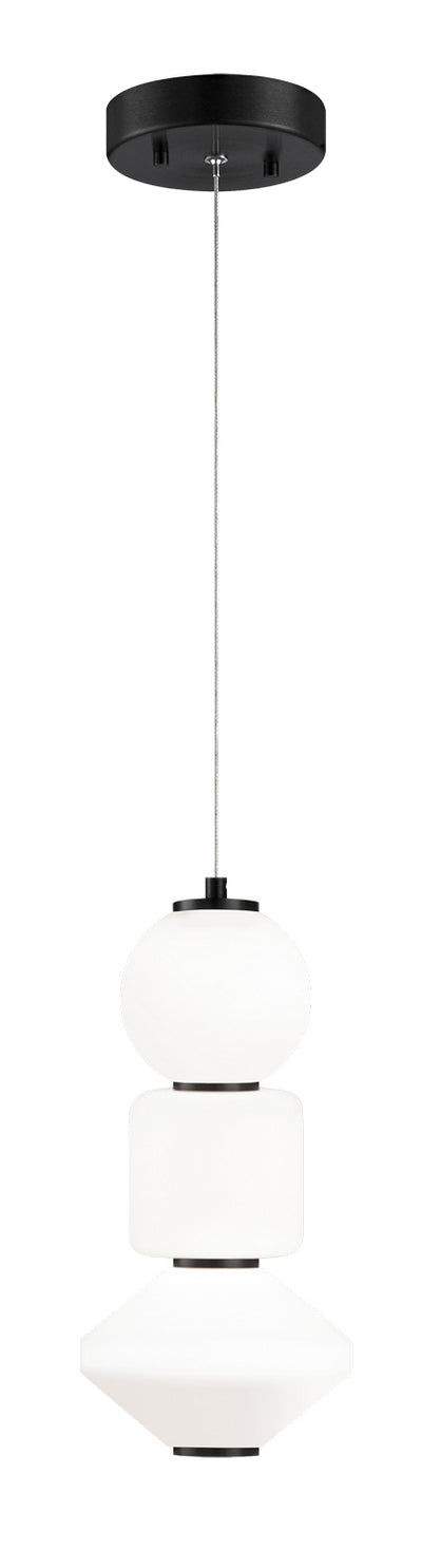 Matteo Lighting - C82412OB - One Light Pendant - Dango - Oxidized Black