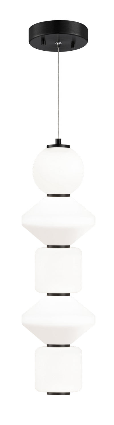 Matteo Lighting - C82416OB - One Light Pendant - Dango - Oxidized Black