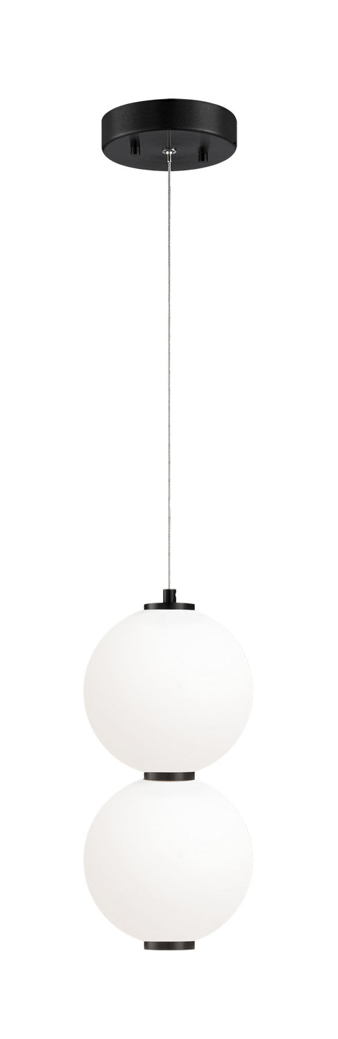 Matteo Lighting - C82421OB - One Light Pendant - Dango - Oxidized Black