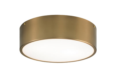 Matteo Lighting - M12702AG - Two Light Flush Mount - Snare - Aged Gold Brass