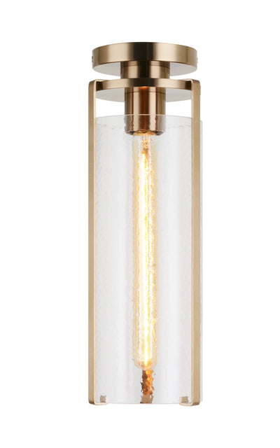 Matteo Lighting - X62201AG - One Light Flush Mount - Bayou - Aged Gold Brass