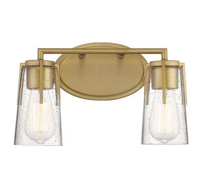 Savoy House - 8-7045-2-322 - Two Light Bath Bar - Sacremento - Warm Brass