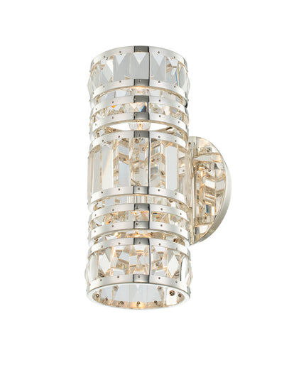 Allegri - 037021-014-FR001 - Two Light Wall Sconce - Strato - Polished Silver