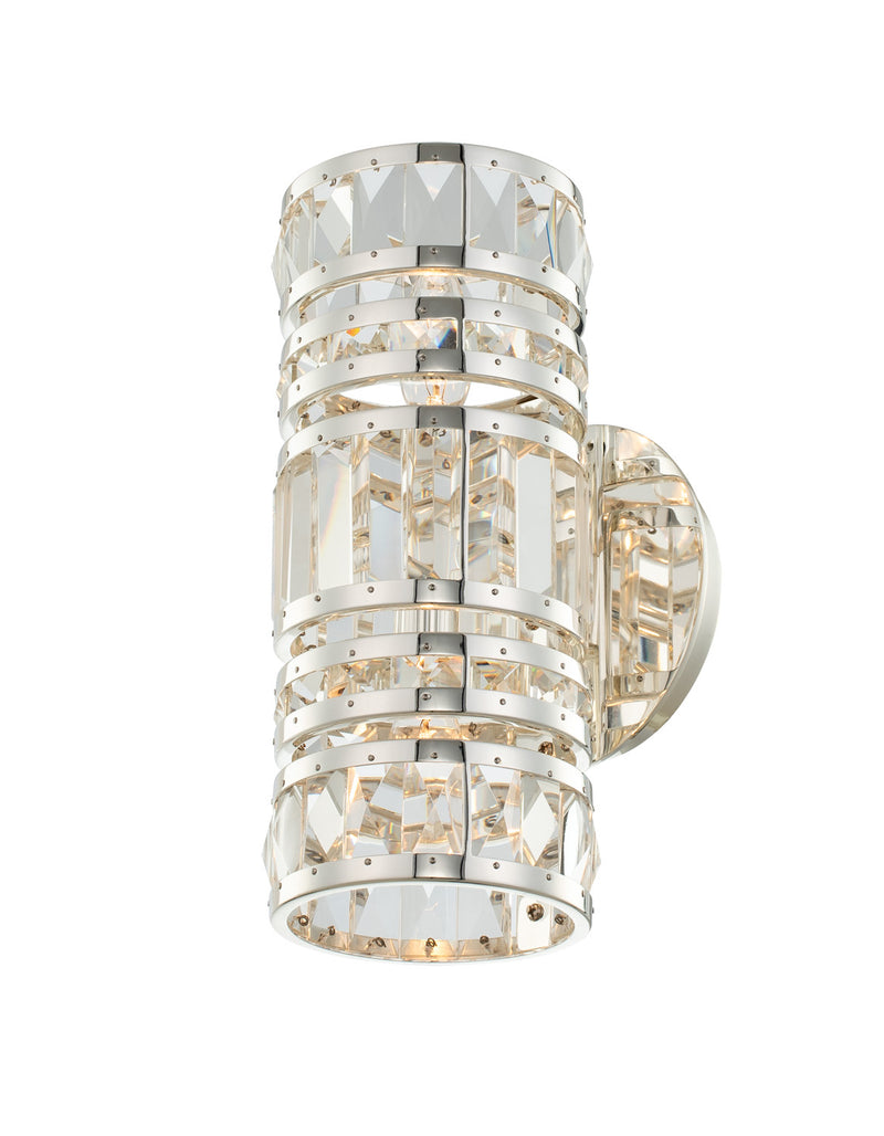 Allegri - 037021-014-FR001 - Two Light Wall Sconce - Strato - Polished Silver