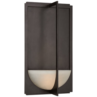 Ralph Lauren - RL 2770AI/ALB - LED Wall Sconce - Michaela - Aged Iron and Alabaster