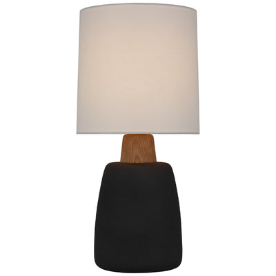 Visual Comfort Signature - BBL 3610PRB-L - LED Table Lamp - Aida - Porous Black and Natural Oak