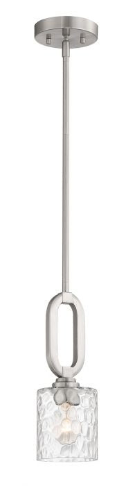 Craftmade - 54291-BNK - One Light Mini Pendant - Collins - Brushed Polished Nickel