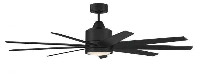 Craftmade - CHP60FB9 - 60``Ceiling Fan - Champion - Flat Black