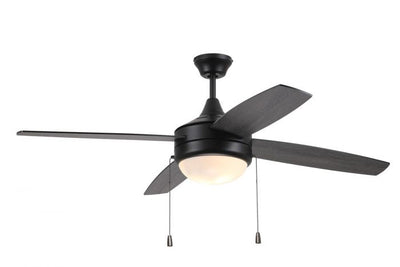 Craftmade - EPHA52FB4 - 52``Ceiling Fan - Phaze Energy Star 4 Blade - Flat Black