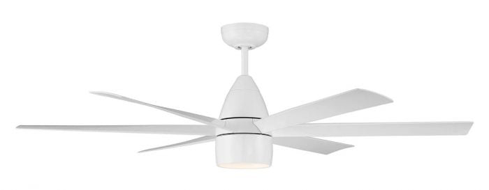 Craftmade - QRK54W6 - 54``Ceiling Fan - Quirk - White