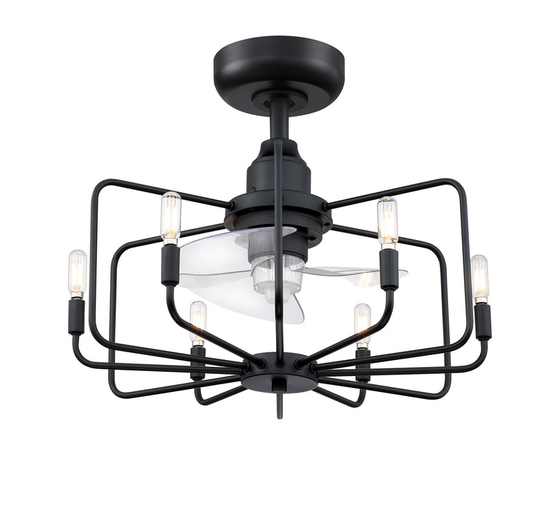 Fanimation - FP3075BL - 22``Ceiling Fan - Influencer - Black