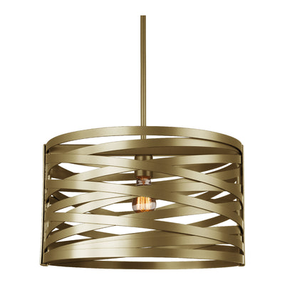 Hammerton Studio - CHB0013-18-GB-0-001-E2 - One Light Pendant - Tempest - Gilded Brass