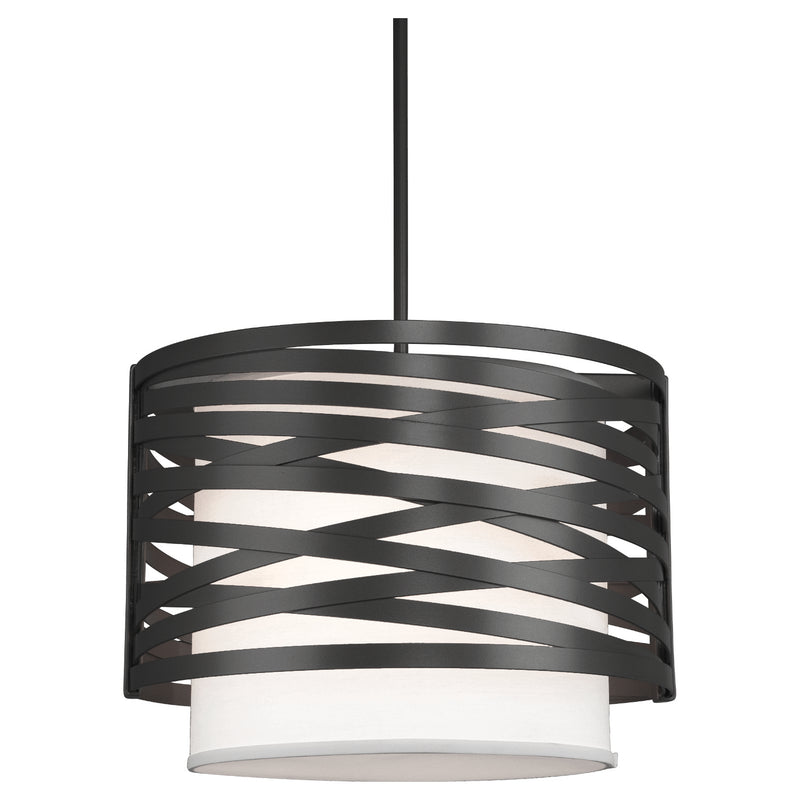 Hammerton Studio - CHB0013-18-MB-SH-001-E2 - Four Light Pendant - Tempest - Matte Black