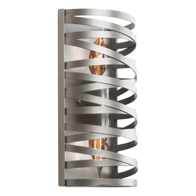 Hammerton Studio - CSB0013-12-BS-0-E1 - Two Light Wall Sconce - Tempest - Metallic Beige Silver