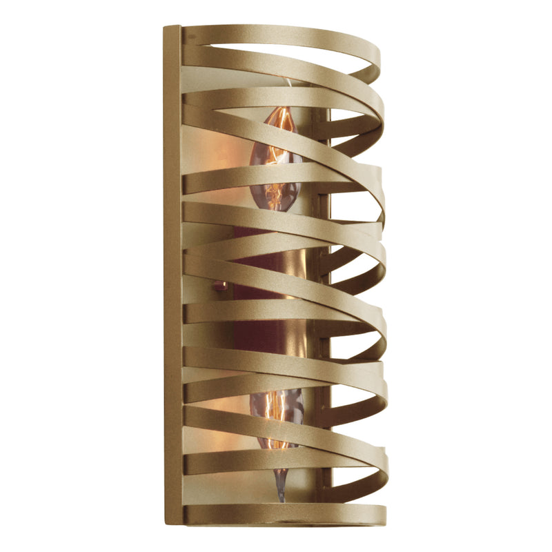 Hammerton Studio - CSB0013-12-GB-0-E1 - Two Light Wall Sconce - Tempest - Gilded Brass