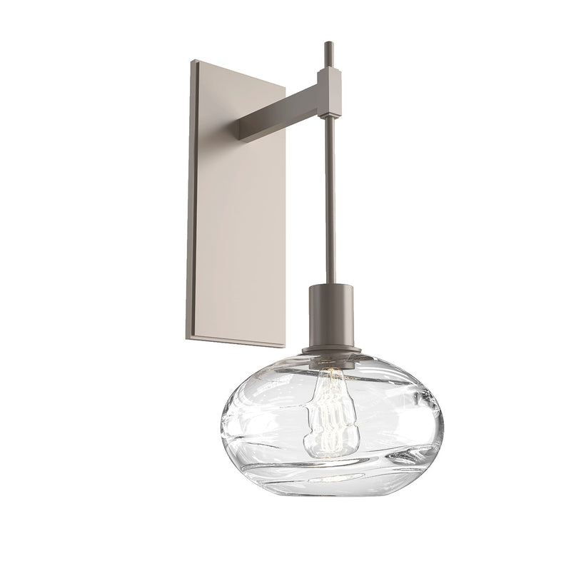 Hammerton Studio - IDB0036-18-BS-OC-E2 - One Light Wall Sconce - Coppa - Metallic Beige Silver