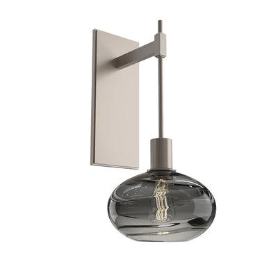 Hammerton Studio - IDB0036-18-BS-OS-E2 - One Light Wall Sconce - Coppa - Metallic Beige Silver