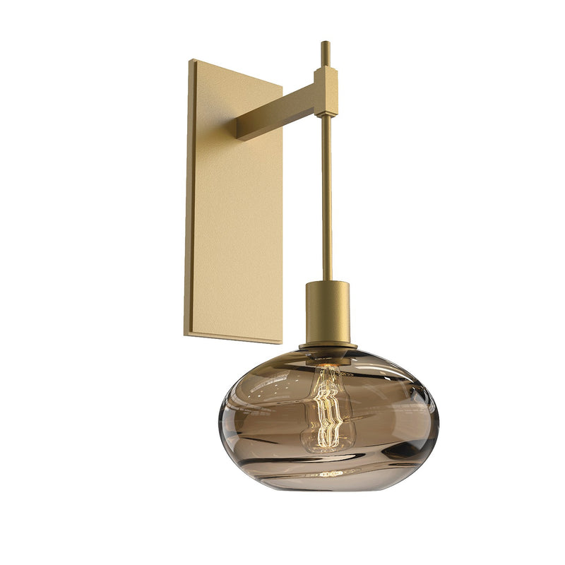 Hammerton Studio - IDB0036-18-GB-OB-E2 - One Light Wall Sconce - Coppa - Gilded Brass
