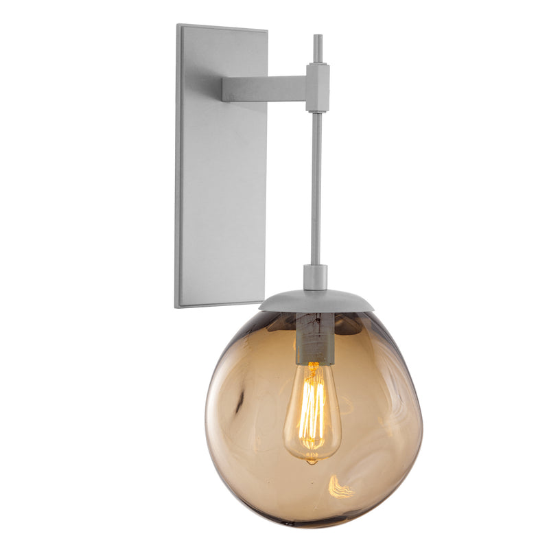 Hammerton Studio - IDB0062-22-BS-B-E2 - One Light Wall Sconce - Aster-Incand - Metallic Beige Silver
