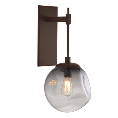 Hammerton Studio - IDB0062-22-FB-S-E2 - One Light Wall Sconce - Aster-Incand - Flat Bronze
