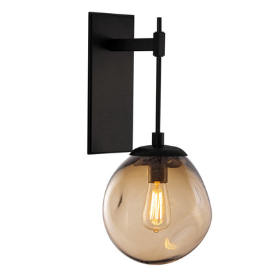 Hammerton Studio - IDB0062-22-MB-B-E2 - One Light Wall Sconce - Aster-Incand - Matte Black