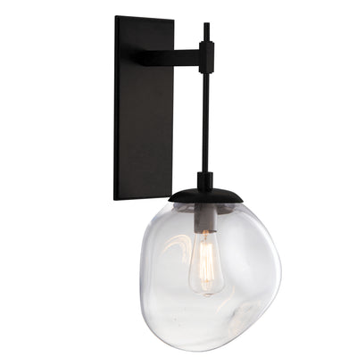 Hammerton Studio - IDB0062-22-MB-C-E2 - One Light Wall Sconce - Aster-Incand - Matte Black
