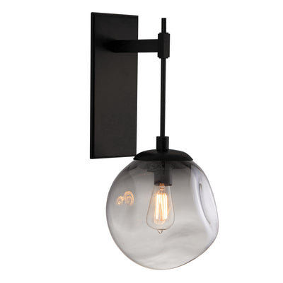 Hammerton Studio - IDB0062-22-MB-S-E2 - One Light Wall Sconce - Aster-Incand - Matte Black
