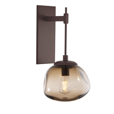Hammerton Studio - IDB0064-20-FB-B-E2 - One Light Wall Sconce - Nova-Incand - Flat Bronze