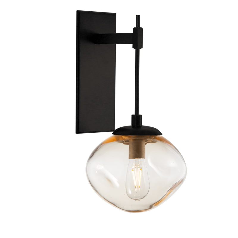 Hammerton Studio - IDB0064-20-MB-A-E2 - One Light Wall Sconce - Nova-Incand - Matte Black