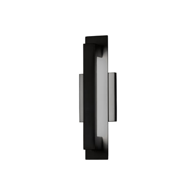 Justice Designs - NSH-7722W-MBLK - LED Outdoor Wall Sconce - Catalina - Matte Black