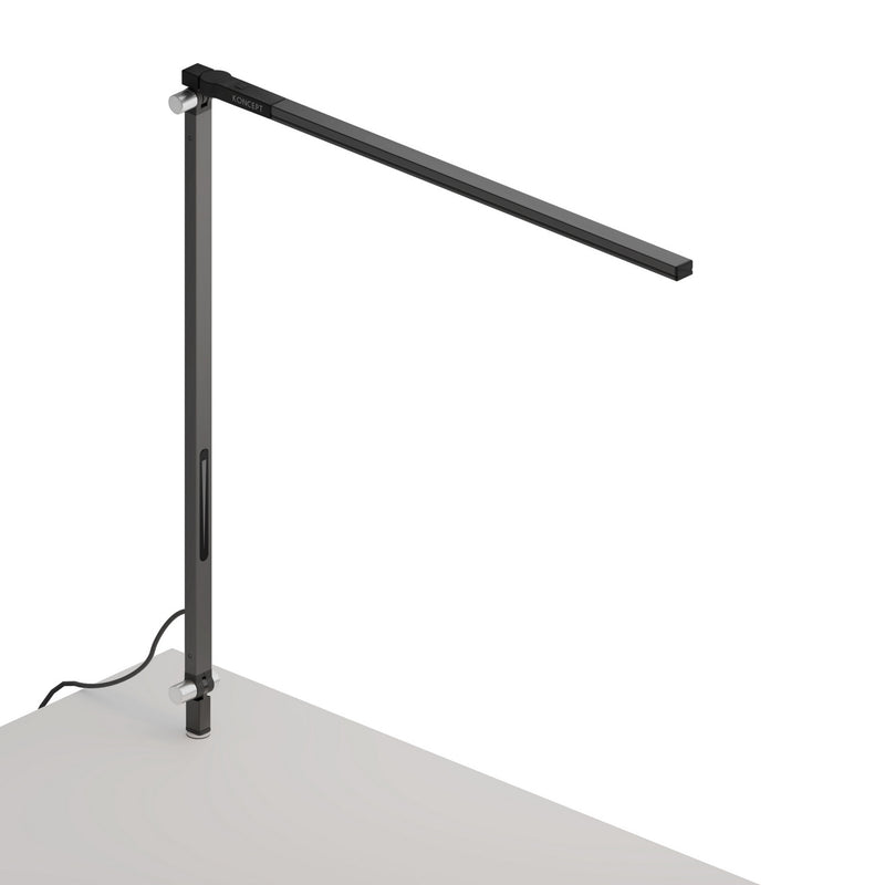 Koncept - AR1000-CD-MBK-THR - LED Desk Lamp - Z-Bar - Metallic black