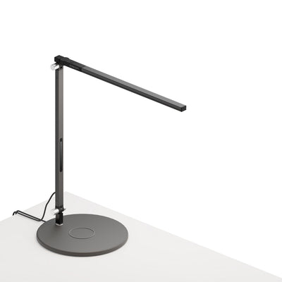 Koncept - AR1100-CD-MBK-QCB - LED Desk Lamp - Z-Bar - Metallic black