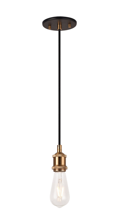 Matteo Lighting - C46100AG - One Light Pendant - Bulstrode'S Workshop - Aged Gold Brass