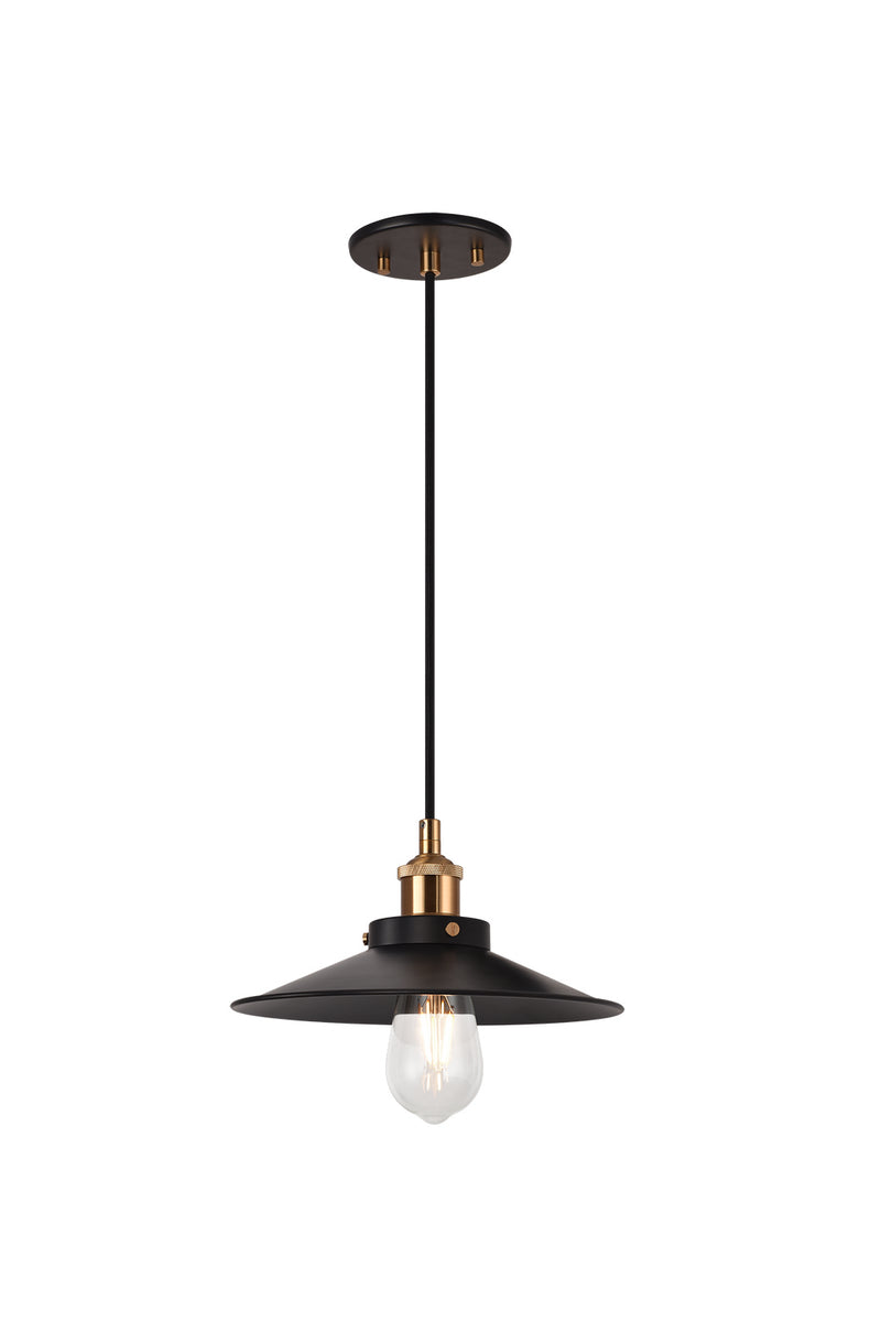 Matteo Lighting - C46111AGBK - One Light Pendant - Bulstrode&
