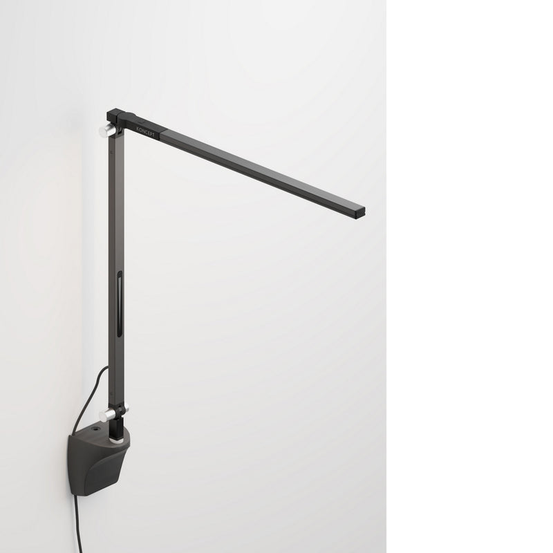Koncept - AR1100-CD-MBK-WAL - LED Desk Lamp - Z-Bar - Metallic black