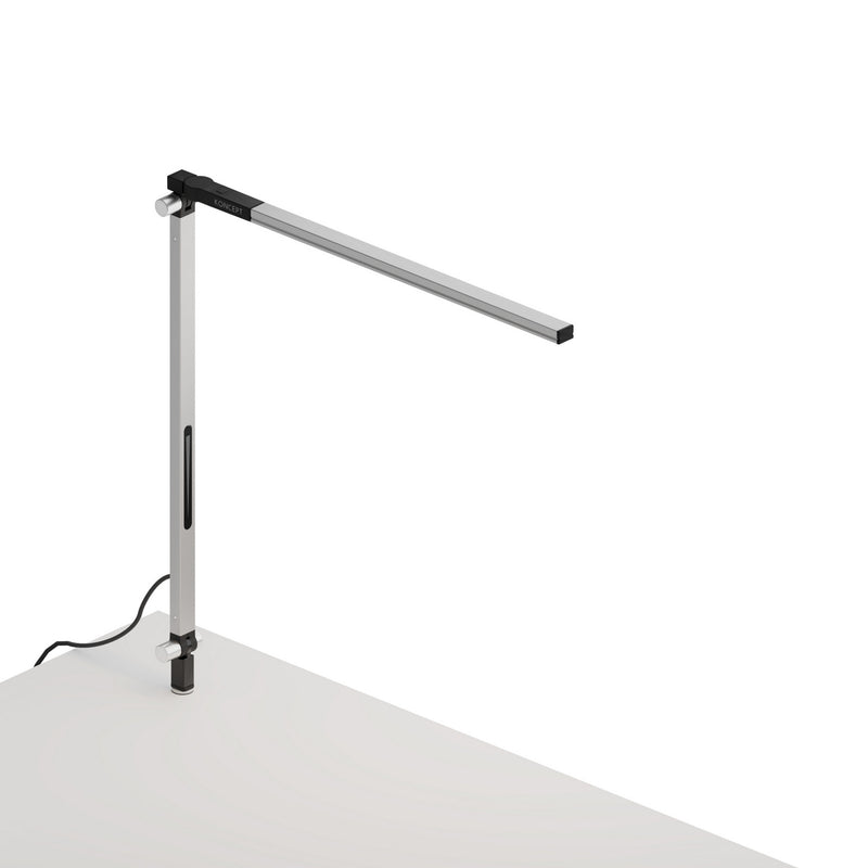 Koncept - AR1100-CD-SIL-THR - LED Desk Lamp - Z-Bar - Silver
