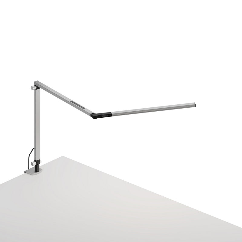 Koncept - AR3100-WD-SIL-CLP - LED Desk Lamp - Z-Bar - Silver