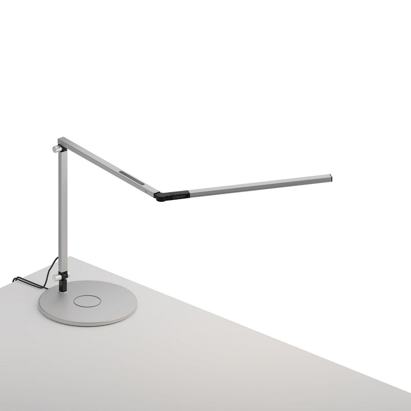 Koncept - AR3100-WD-SIL-QCB - LED Desk Lamp - Z-Bar - Silver