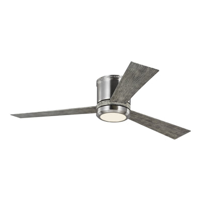 Visual Comfort Fan - 3CLYR52BSLGD-V1 - 52``Ceiling Fan - Clarity - Brushed Steel
