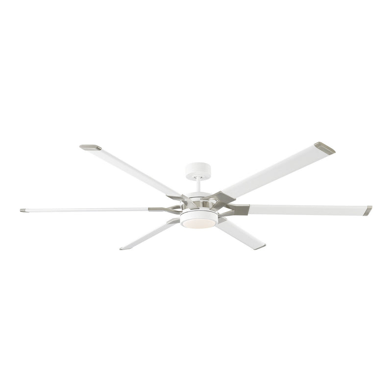 Visual Comfort Fan - 6LFR72RZWD - 72``Ceiling Fan - Loft 72 - Matte White