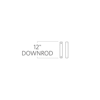 Visual Comfort Fan - DR12KOA - Downrod - Universal Downrod - Koa