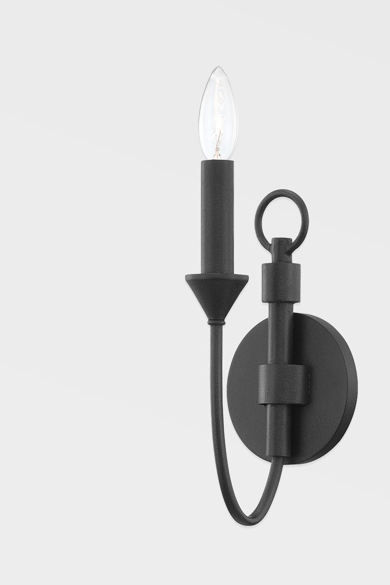 Troy Lighting - B1001-FOR - One Light Wall Sconce - Cate - Forged Iron
